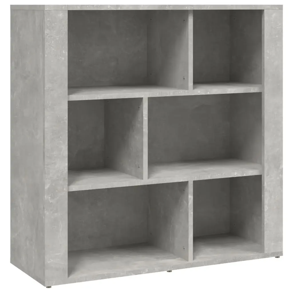 Sideboard Concrete Grey 80x30x80 cm Engineered Wood 819488 - Furniture