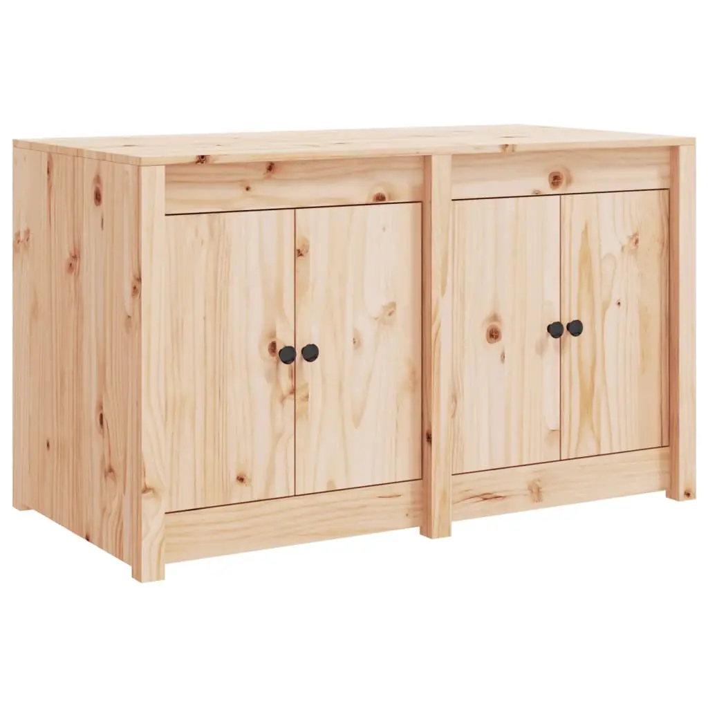 Outdoor Kitchen Cabinet MEPPEL 106x55x64 cm Solid Wood Pine 832337 - Furniture