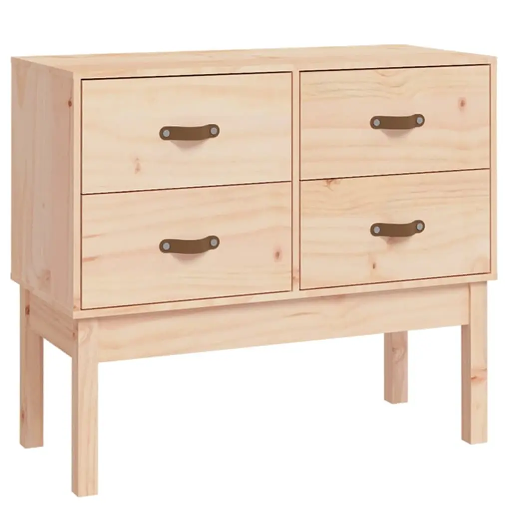 Console Cabinet 90x40x78 cm Solid Wood Pine 821739 - Furniture