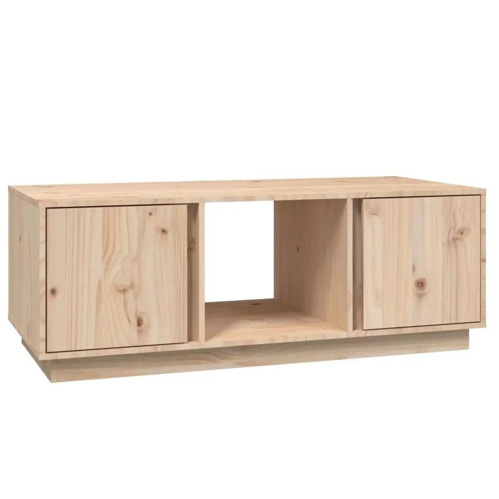 Coffee Table 110x50x40 cm Solid Wood Pine 814424 - Furniture