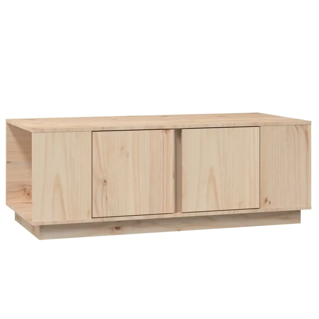 Coffee Table 110x50x40 cm Solid Wood Pine 814429 - Furniture