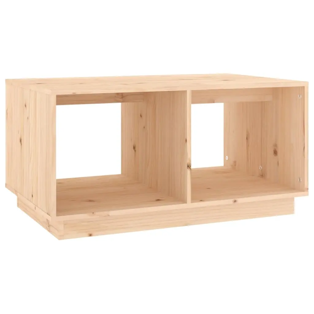Coffee Table 80x50x40 cm Solid Wood Pine 814434 - Furniture
