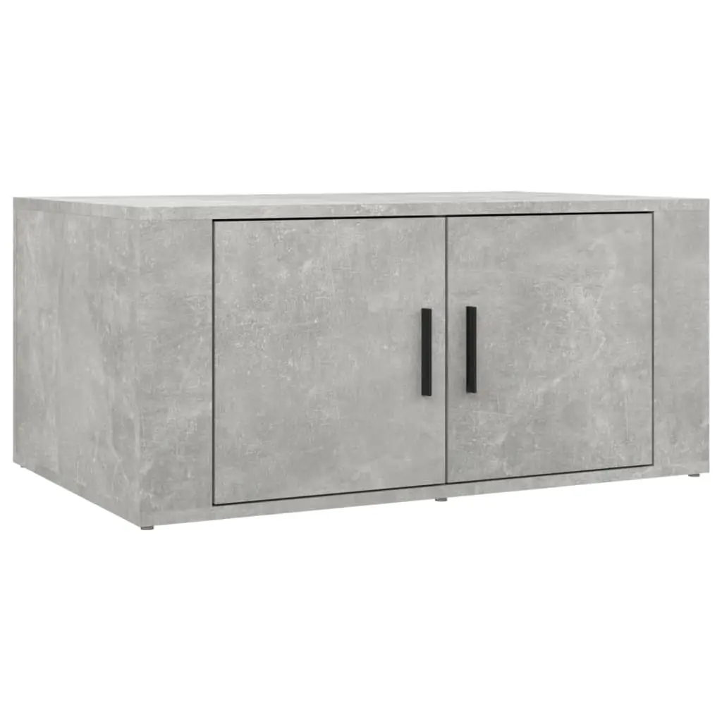 Coffee Table Concrete Grey 80x50x36 cm Engineered Wood 816516 - Furniture