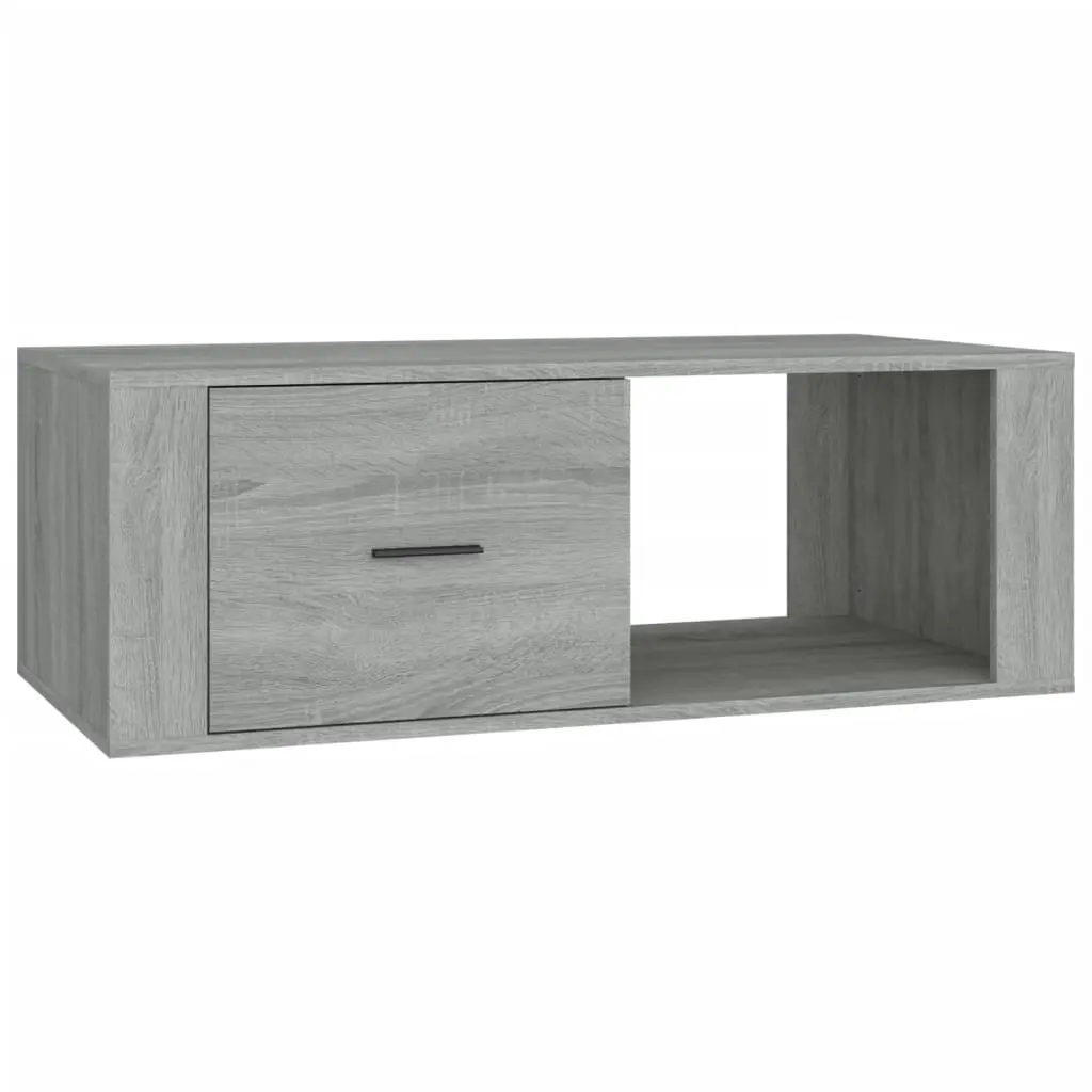 Coffee Table Grey Sonoma 100x50.5x35 cm Engineered Wood 816542 - Furniture