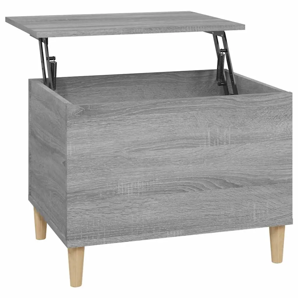 Coffee Table Grey Sonoma 60x44.5x45 cm Engineered Wood 819570 - Over 40% off Living Room Furniture