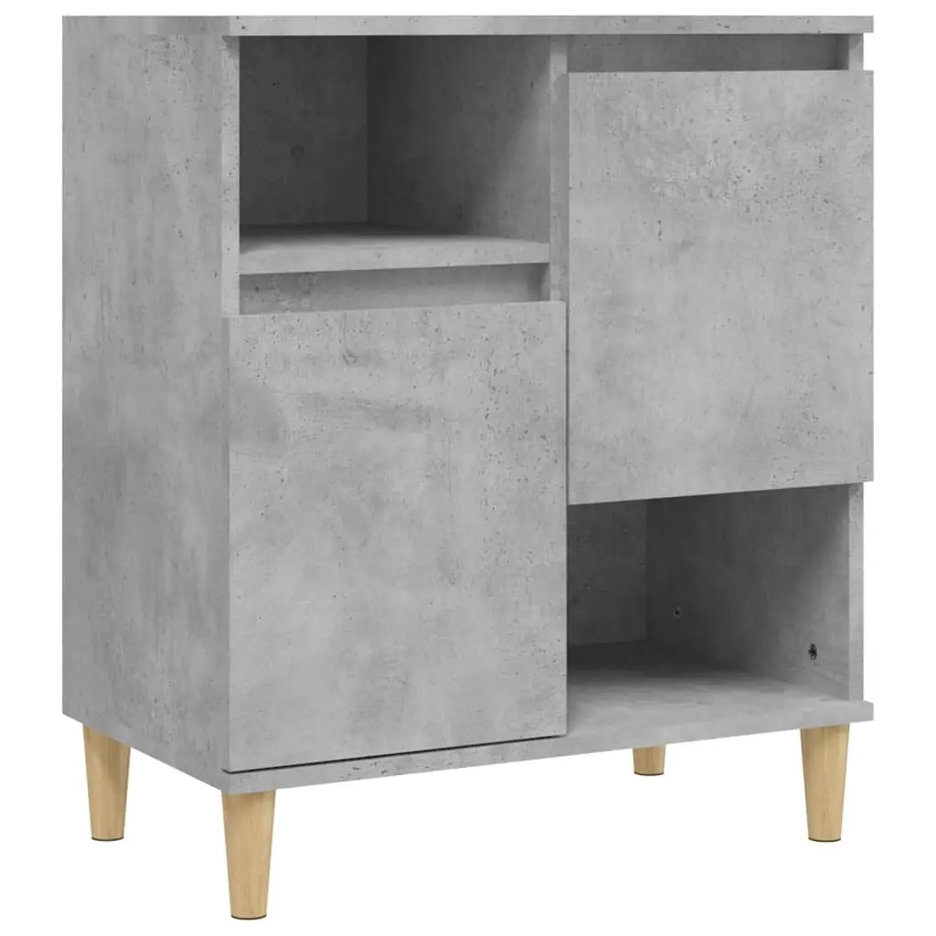 Sideboard Concrete Grey 60x35x70 cm Engineered Wood 821144 - Furniture