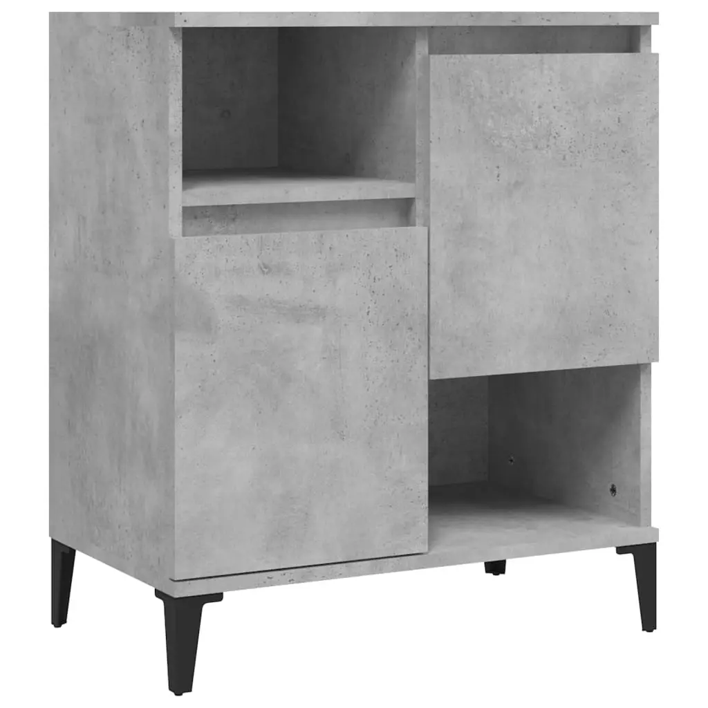 Sideboard Concrete Grey 60x35x70 cm Engineered Wood 821152 - Furniture