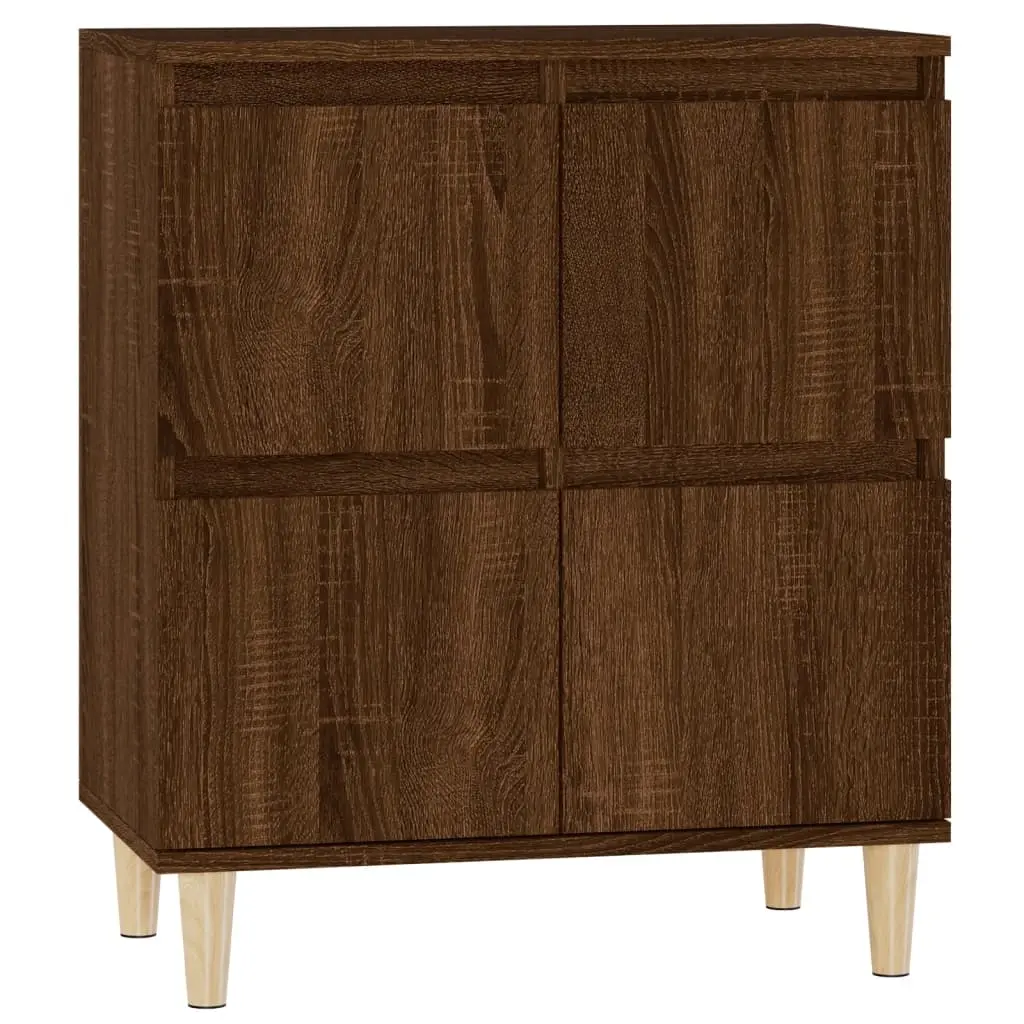 Sideboard Brown Oak 60x35x70 cm Engineered Wood 821163 - Furniture