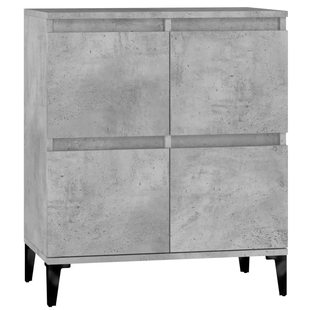 Sideboard Concrete Grey 60x35x70 cm Engineered Wood 821168 - Furniture