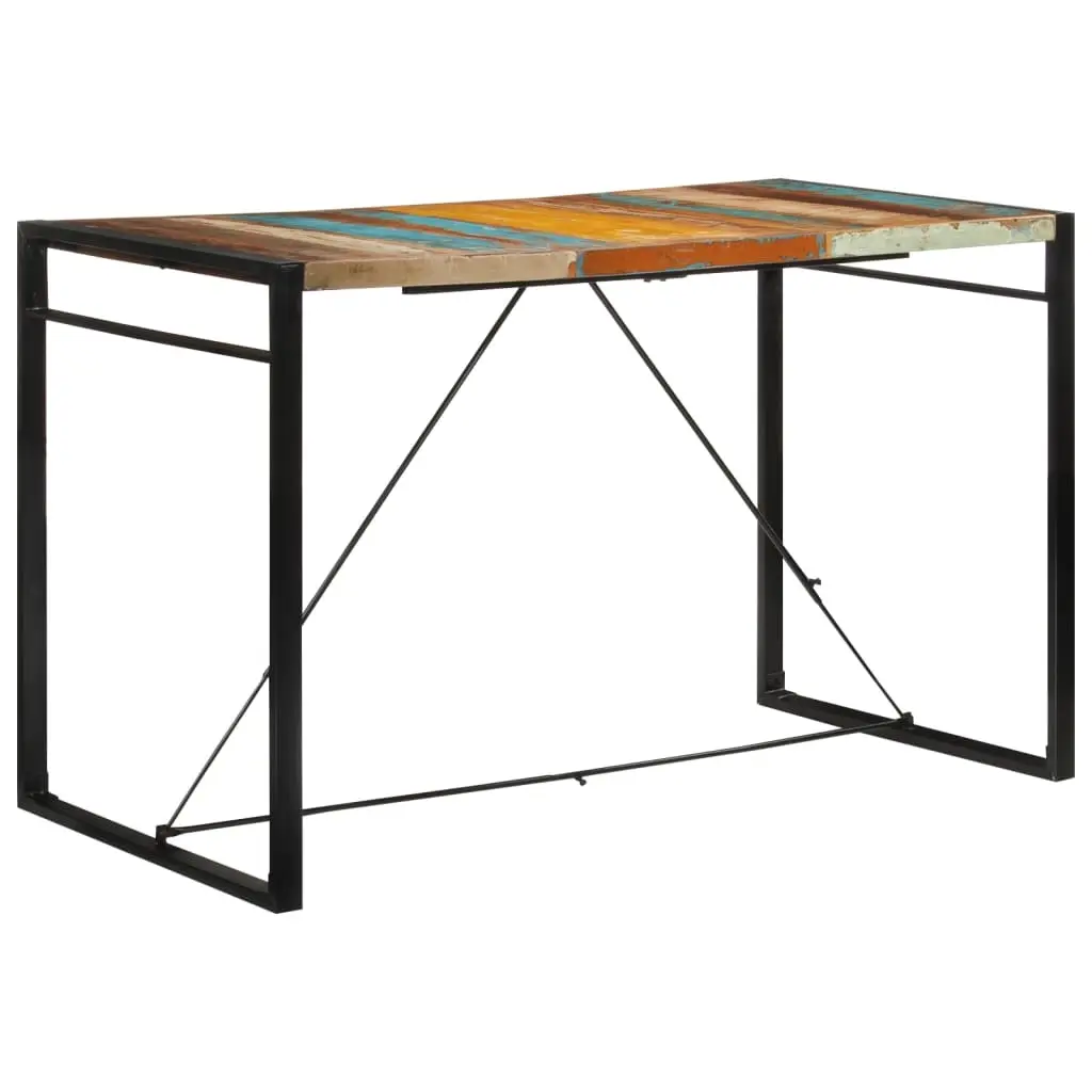 Bar Table 175x90x110 cm Solid Wood Reclaimed 351721 - Furniture
