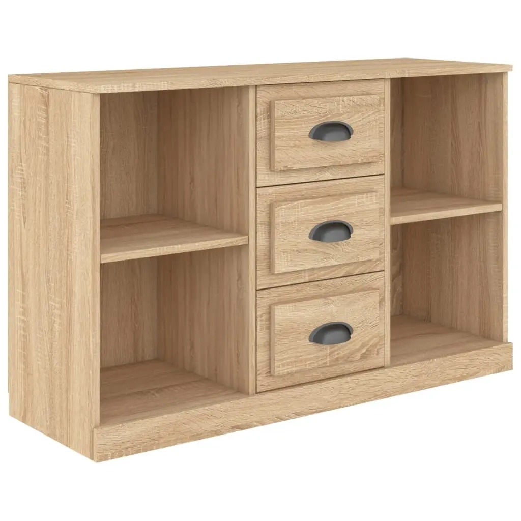 Sideboard Sonoma Oak 104.5x35.5x67.5 cm Engineered Wood 816235 - Furniture