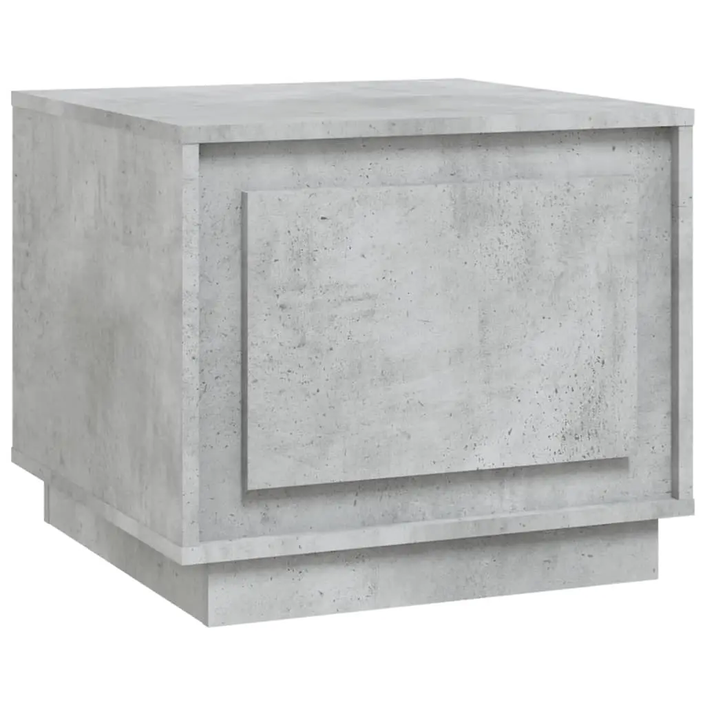 Coffee Table Concrete Grey 51x50x44 cm Engineered Wood 819872 - Furniture