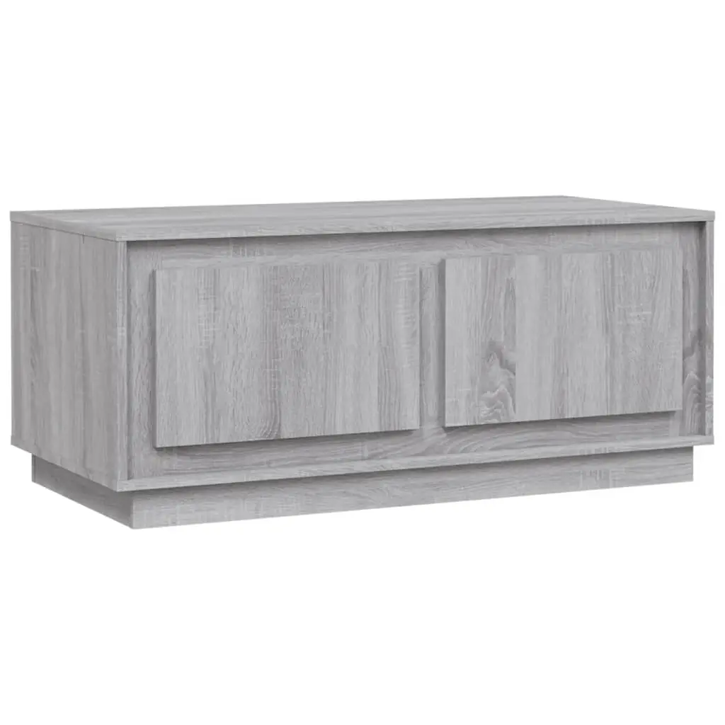 Coffee Table Grey Sonoma 102x50x44 cm Engineered Wood 819882 - Furniture