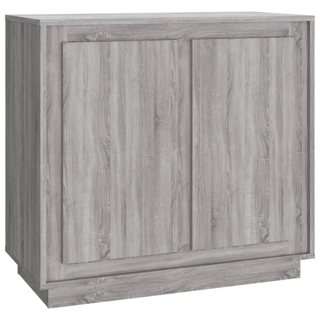 Sideboard Grey Sonoma 80x34x75 cm Engineered Wood 819890 - Furniture
