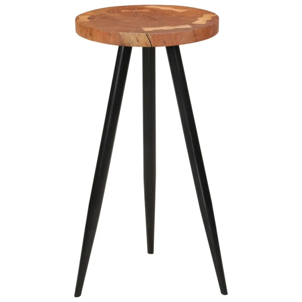 Log Bar Table Ø53x105 cm Solid Wood Acacia 351792 - Furniture