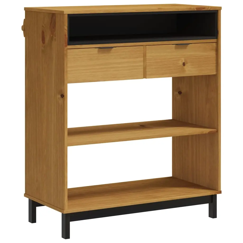 Bar Table FLAM 92x45x110 cm Solid Wood Pine 357824 - Furniture
