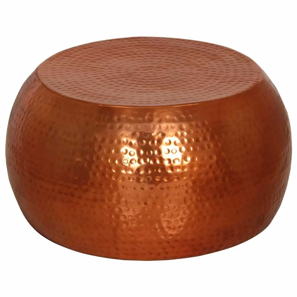 Coffee Table Brass Ø55x28 cm Aluminium 373374 - Furniture