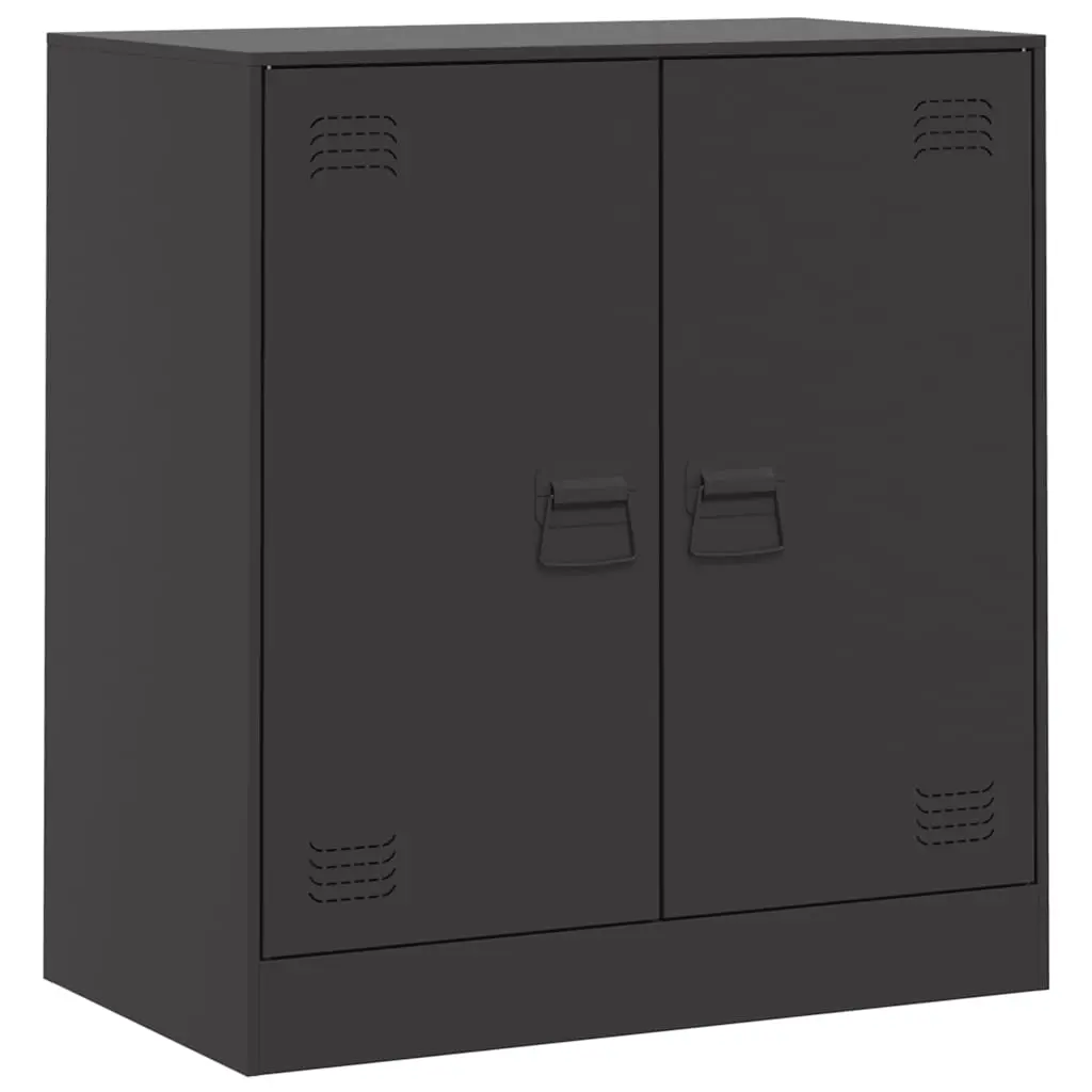 Sideboard Black 67x39x73 cm Steel 841673 - Furniture
