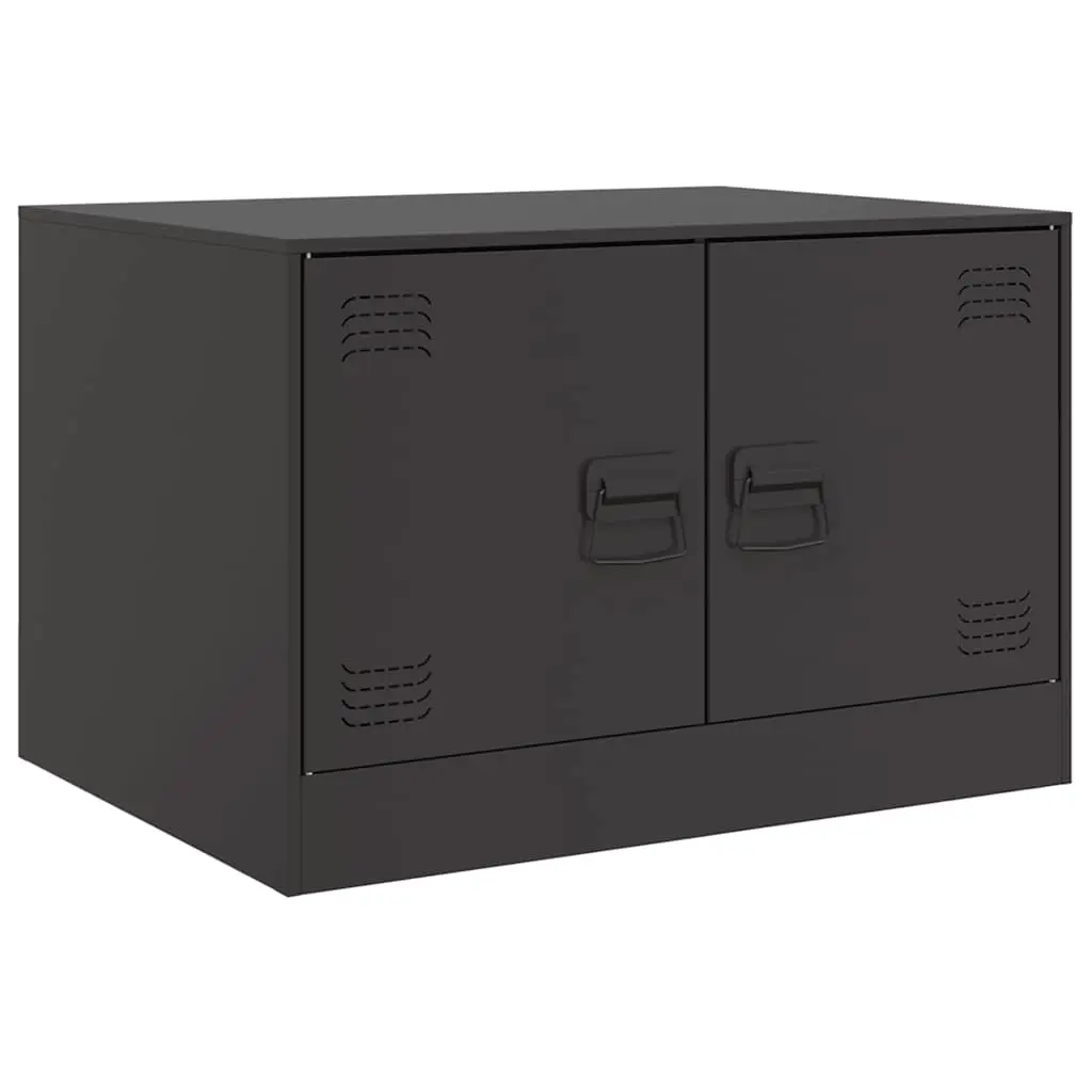Coffee Table Black 67x50x44 cm Steel 841727 - Furniture