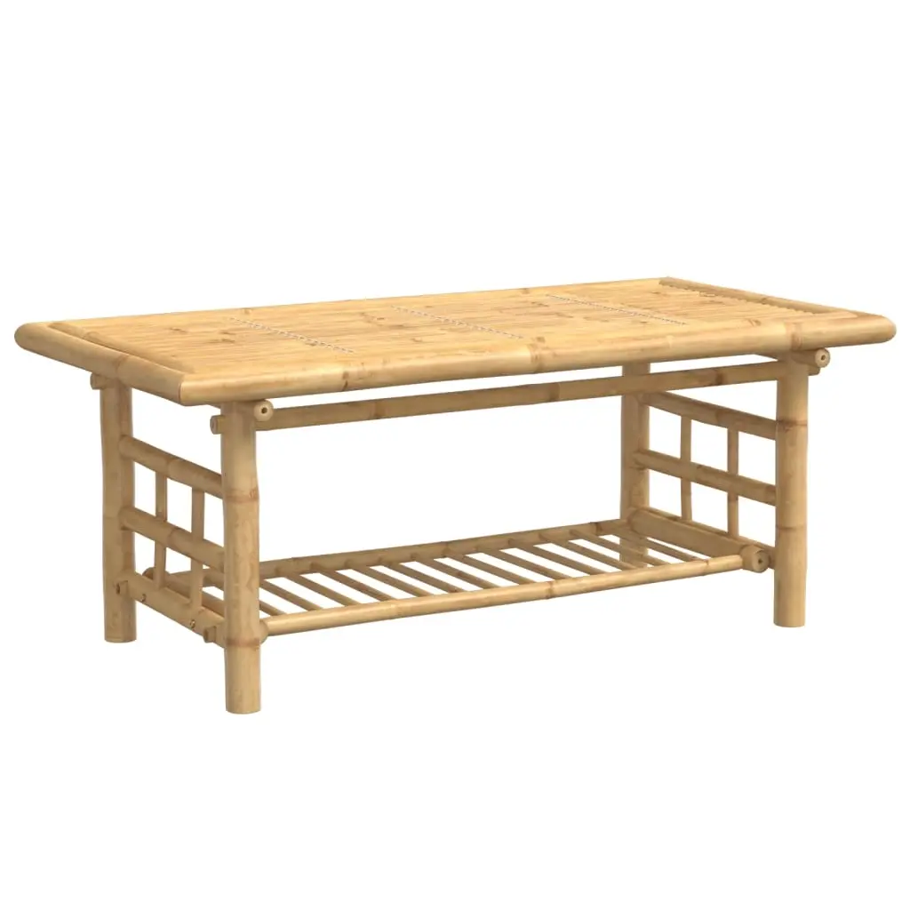 Coffee Table 110x55x45 cm Bamboo 368046 - Furniture