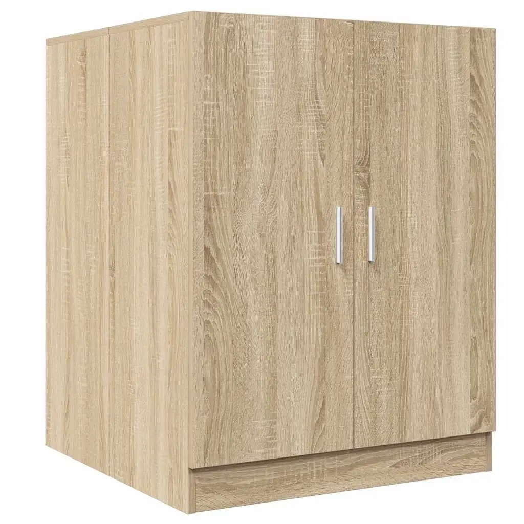 Washing Machine Cabinet Sonoma Oak 70.5x71.5x91.5 cm 849649 - Home & Garden