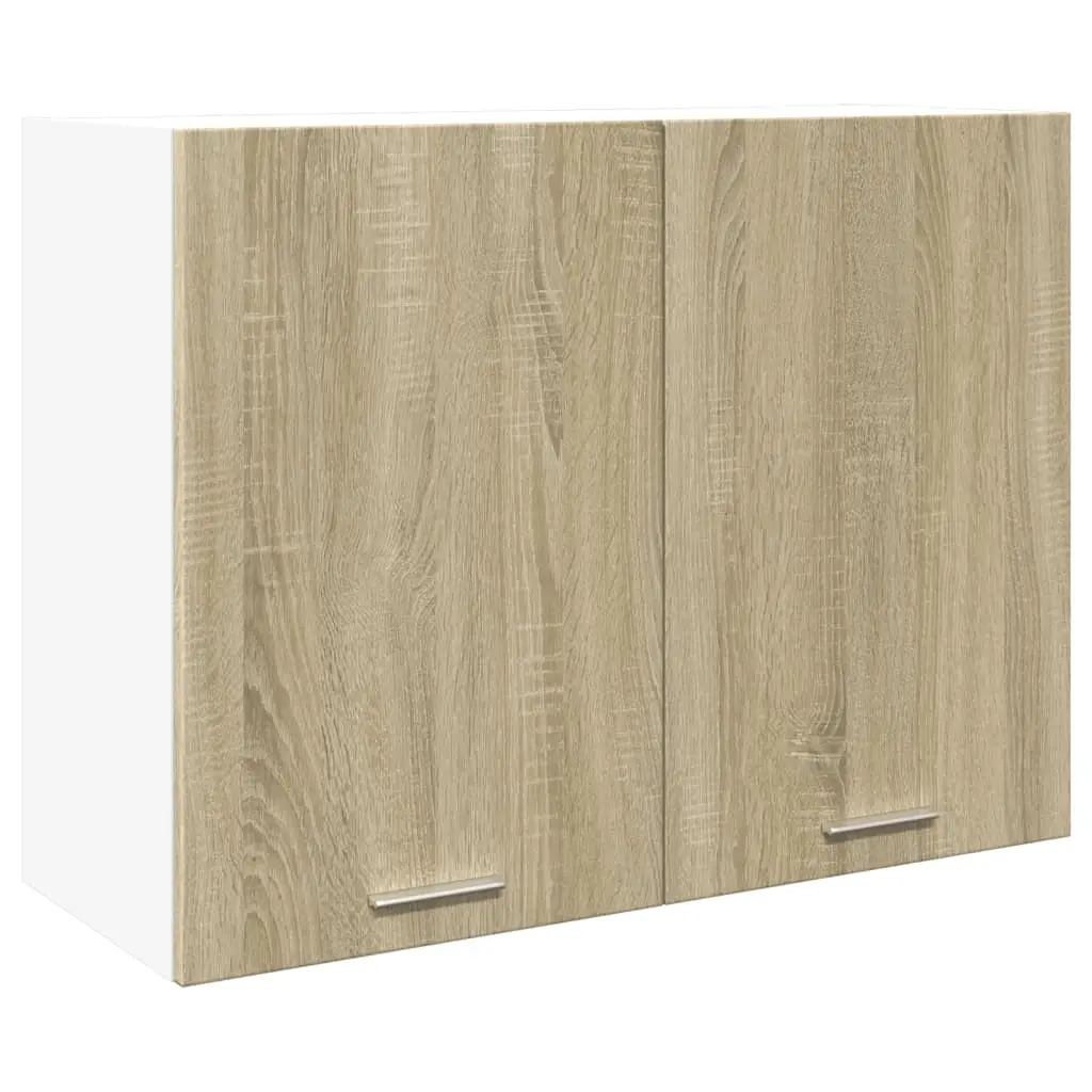 Hanging Cabinet Lyon Sonoma Oak 80x31x60 cm Engineered Wood 849621 - Furniture