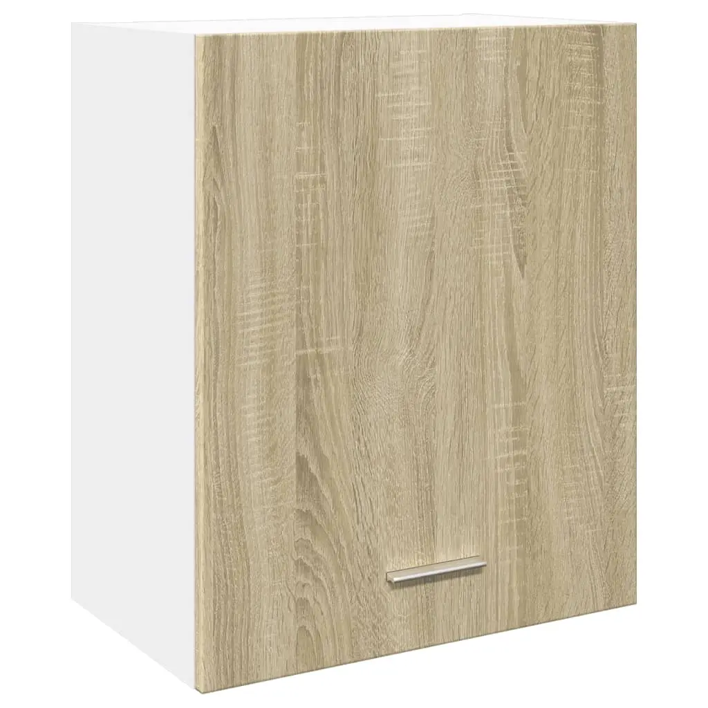 Wall Mounted Cabinet Lyon Sonoma Oak 50x31x60 cm Engineered Wood 849619 - Furniture