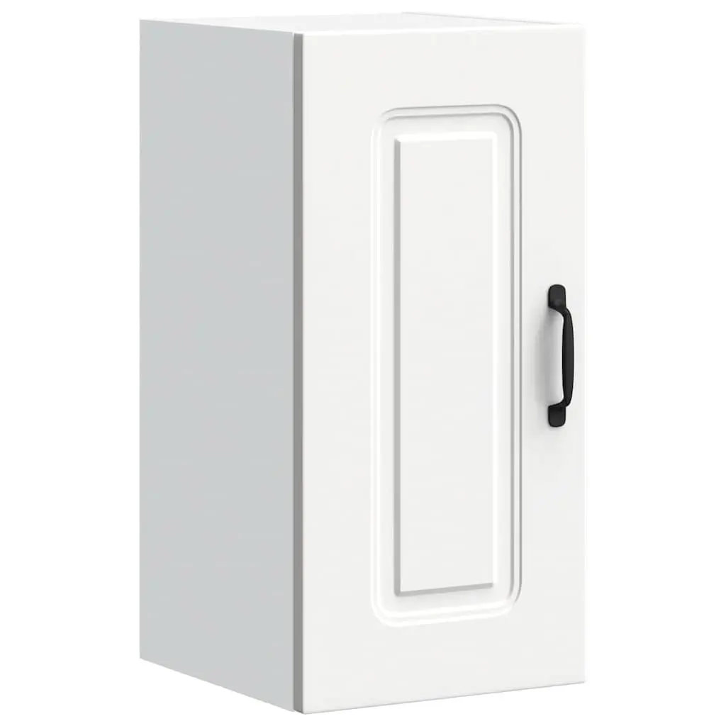 Kitchen Wall Cabinet Kalmar White Engineered Wood 853537 - Furniture