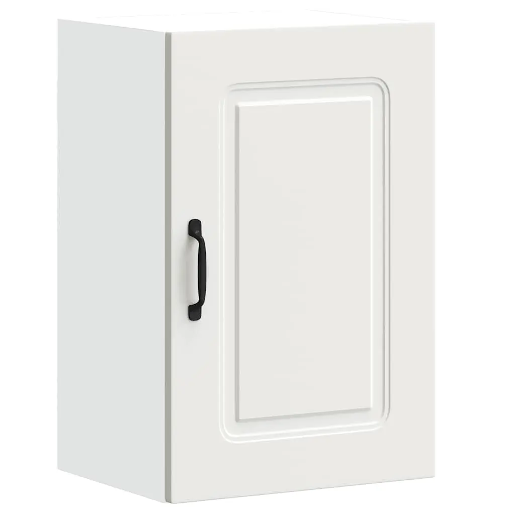 Kitchen Wall Cabinet Kalmar White Engineered Wood 853547 - Furniture
