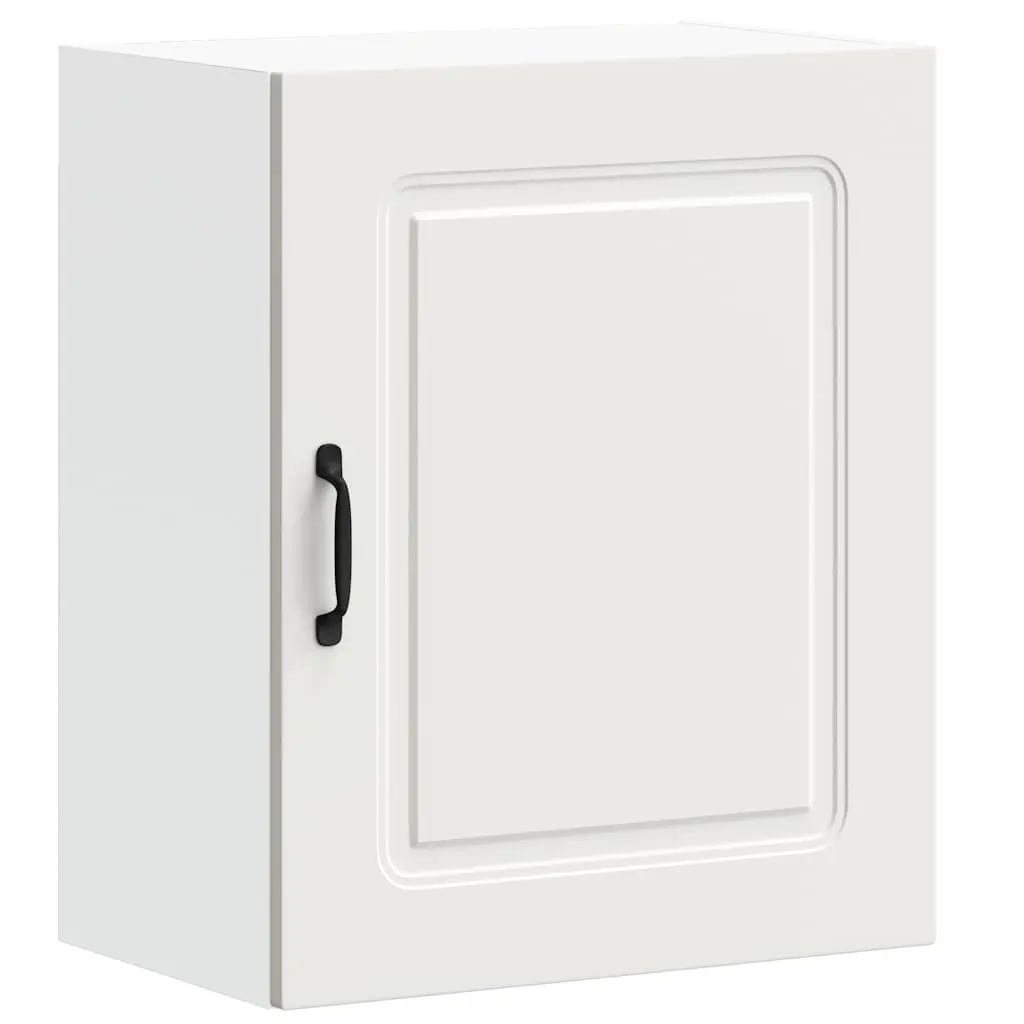 Kitchen Wall Cabinet Kalmar White Engineered Wood 853557 - Furniture