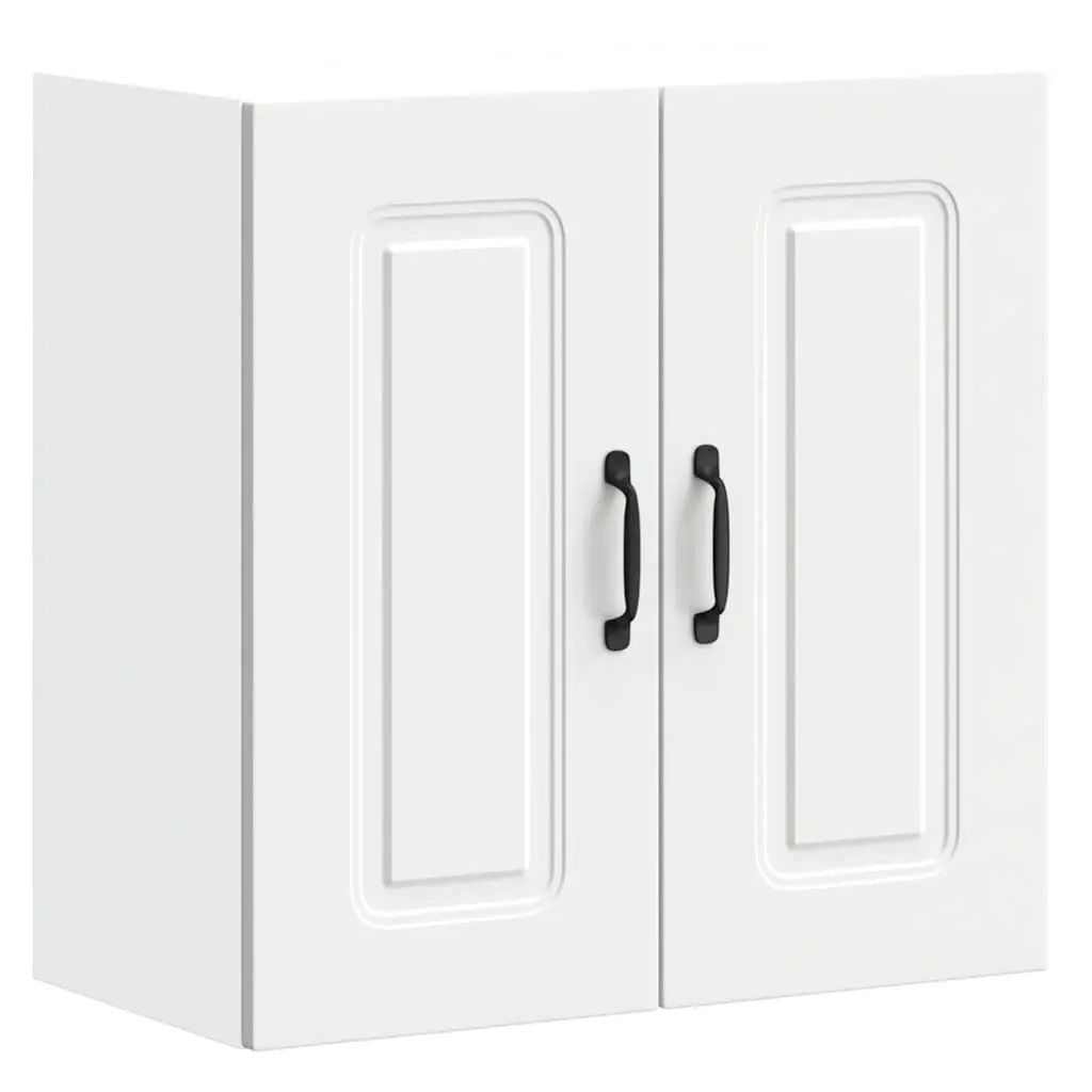 Kitchen Wall Cabinet Kalmar White Engineered Wood 853577 - Furniture