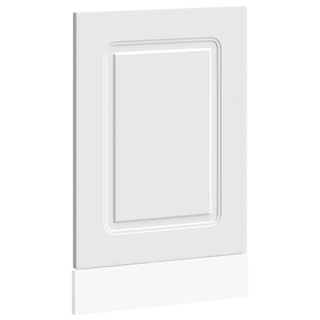 Dishwasher Panel Kalmar White 45x1.5x57 cm Engineered Wood 853647 - Home & Garden