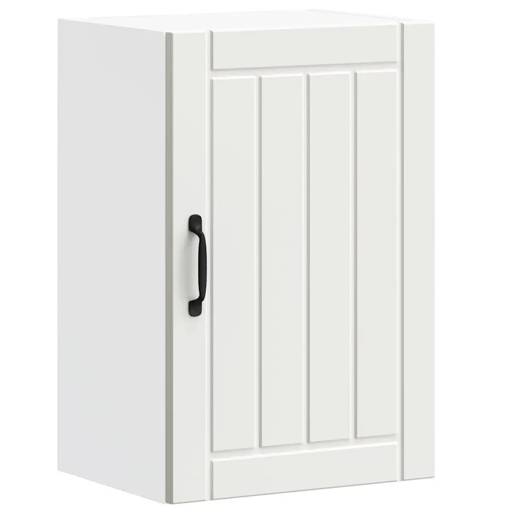 Kitchen Wall Cabinet Lucca White Engineered Wood 853787 - Furniture