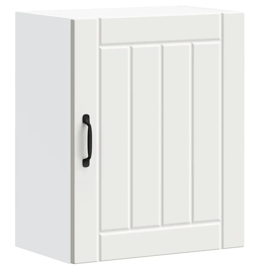 Kitchen Wall Cabinet Lucca White Engineered Wood 853797 - Furniture