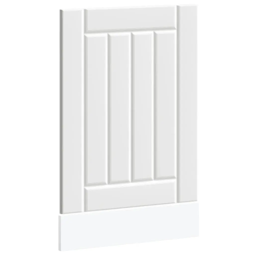 Dishwasher Panel Lucca White Engineered Wood 853887 - Home & Garden