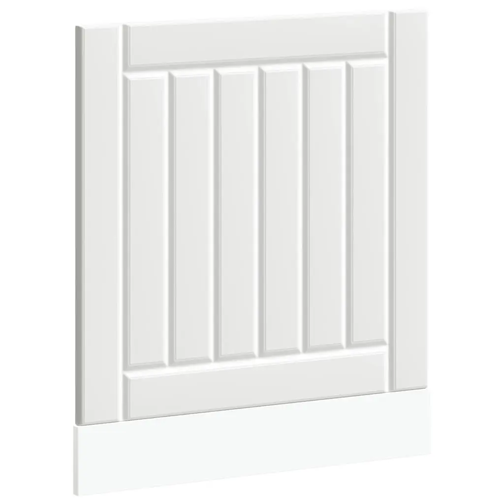Dishwasher Panel Lucca White Engineered Wood 853897 - Home & Garden