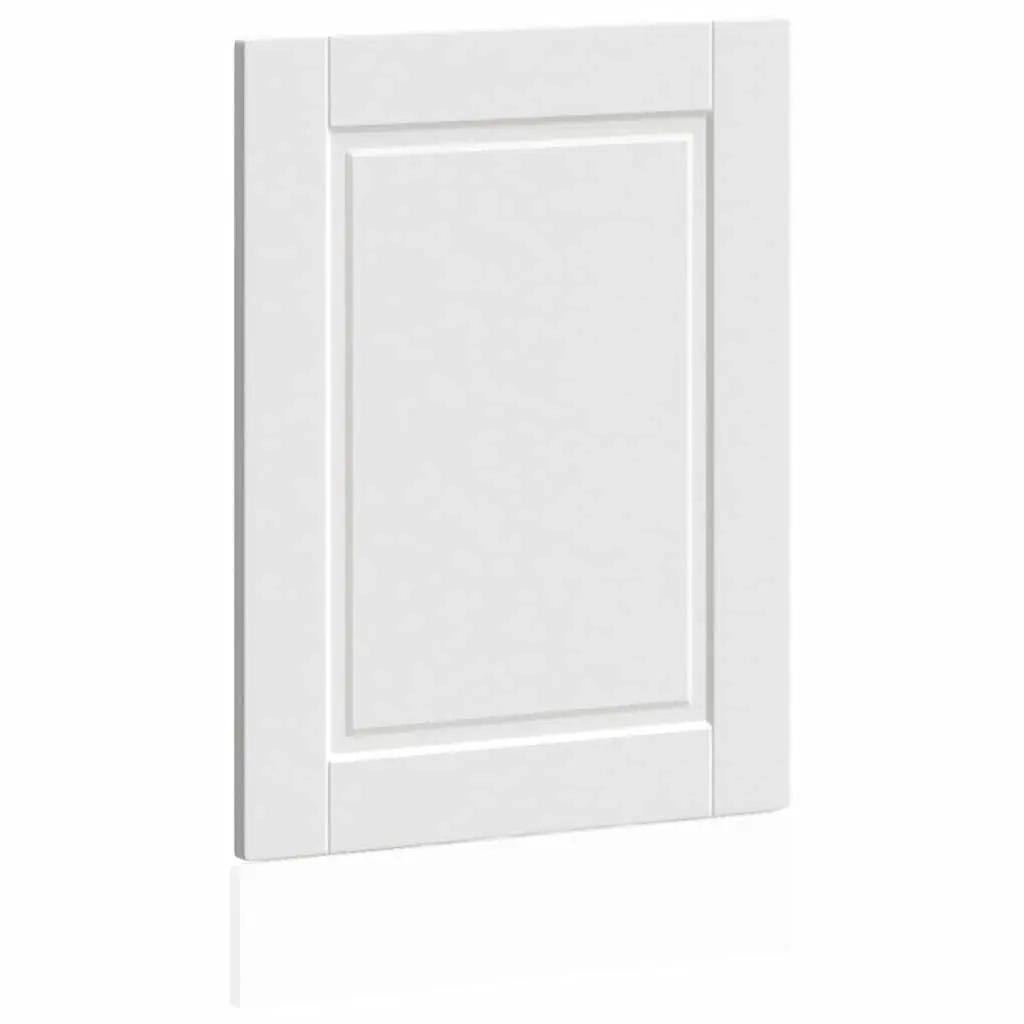 Dishwasher Panel Porto White 45x1.5x57 cm Engineered Wood 854127 - Home & Garden