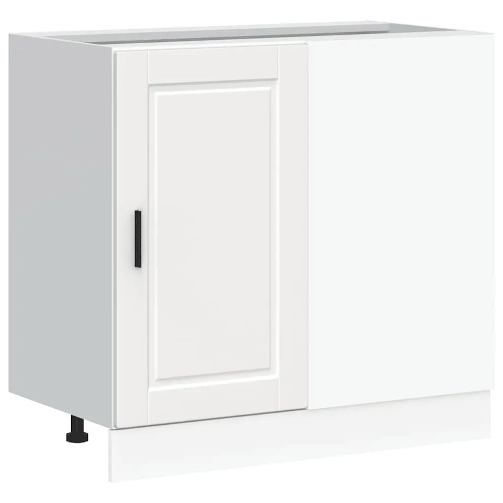 Kitchen Base Cabinet "Porto" White Engineered Wood 854298 - Furniture