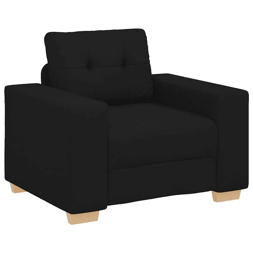 Sofa Chair Black 100x78x80 cm Fabric 4105060 - Furniture