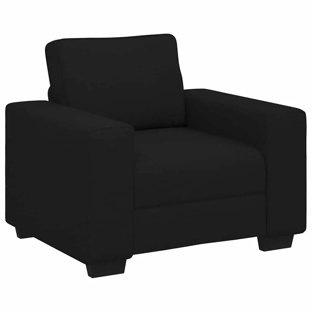 Sofa Chair Black 100x77x82 cm Fabric 4105148 - Furniture