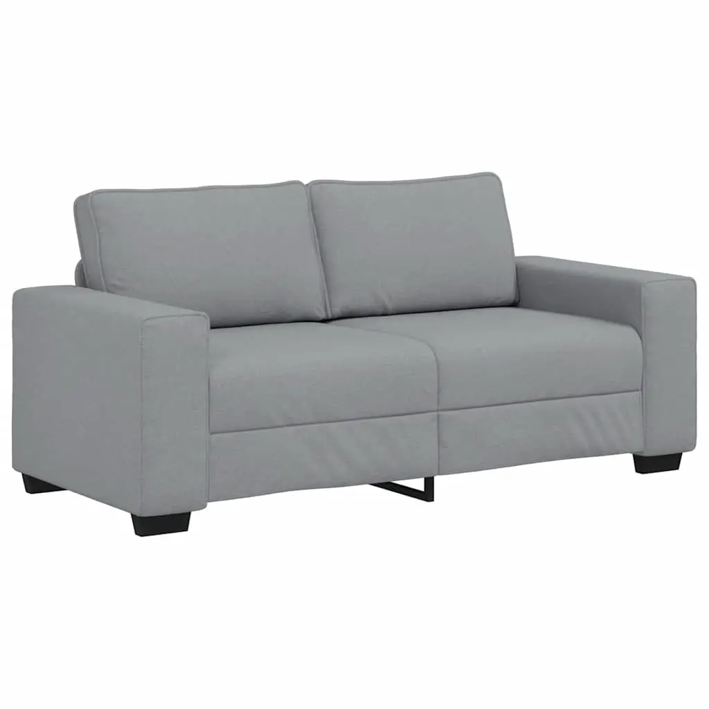2-Seater Sofa Light Grey 180x77x82 cm Fabric 4105166