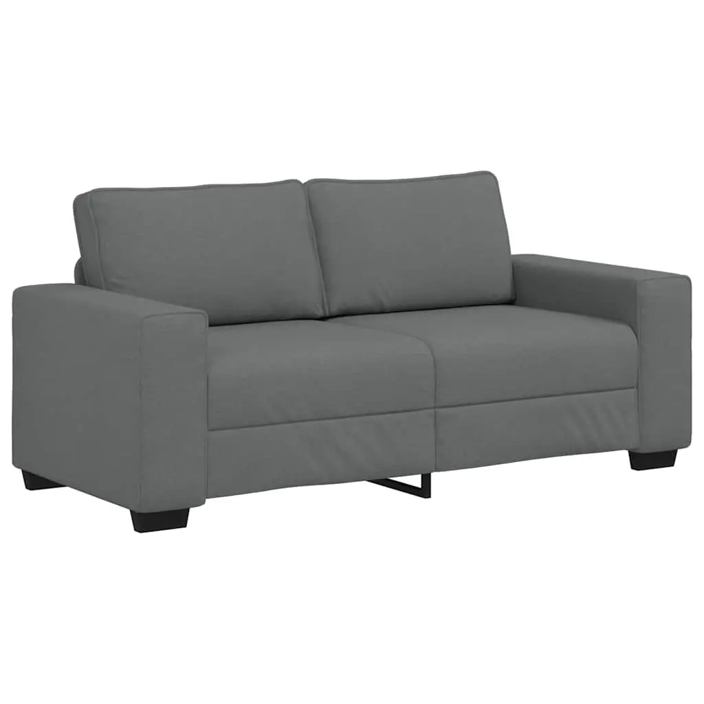 2-Seater Sofa Dark Grey 180x77x82 cm Fabric 4105167