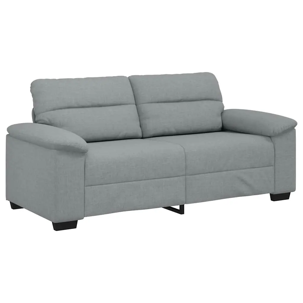 2-Seater Sofa Light Grey 180x81x84 cm Fabric 4105307