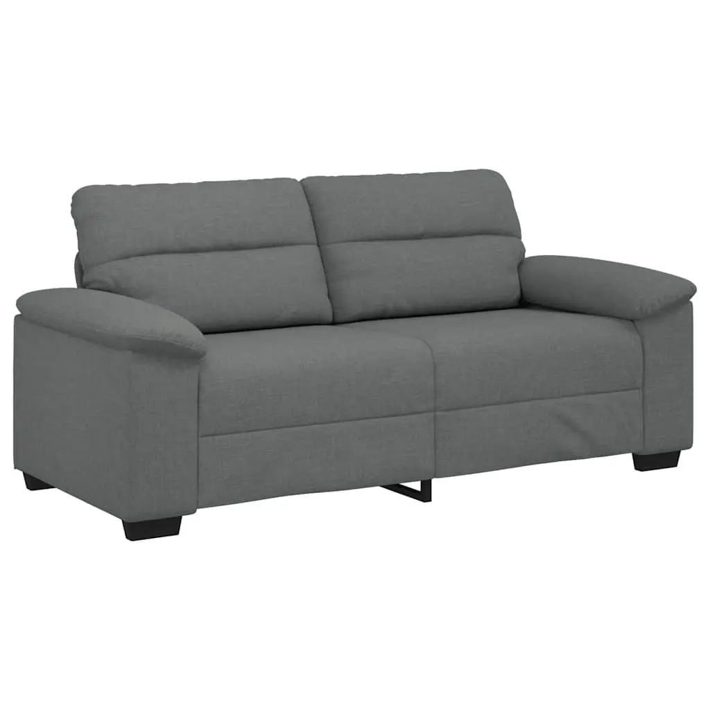2-Seater Sofa Dark Grey 180x81x84 cm Fabric 4105308