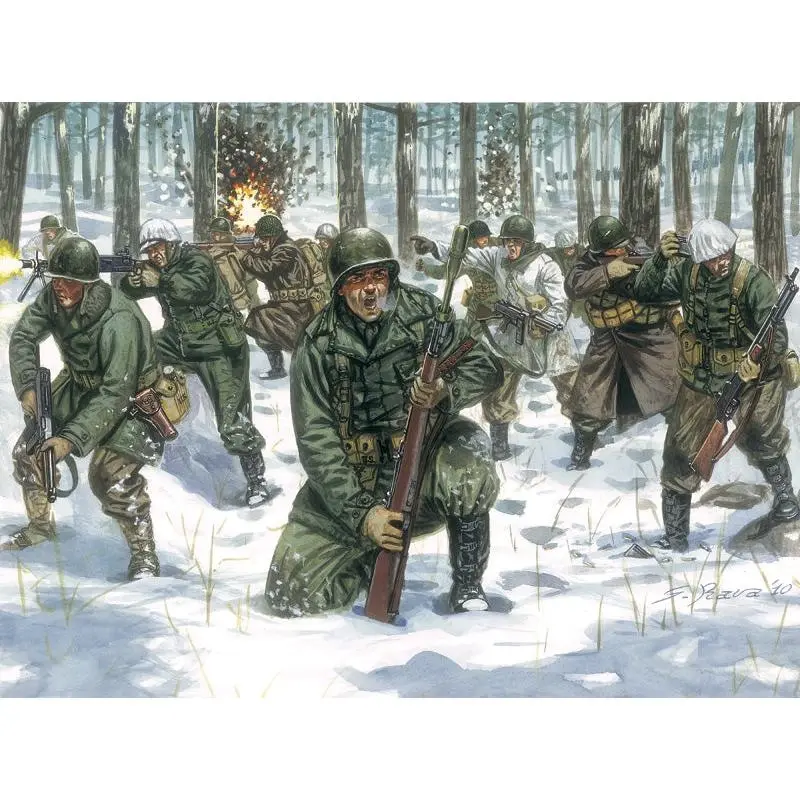 1/72 WWII US Infantry Winter Uniform - Hobbies