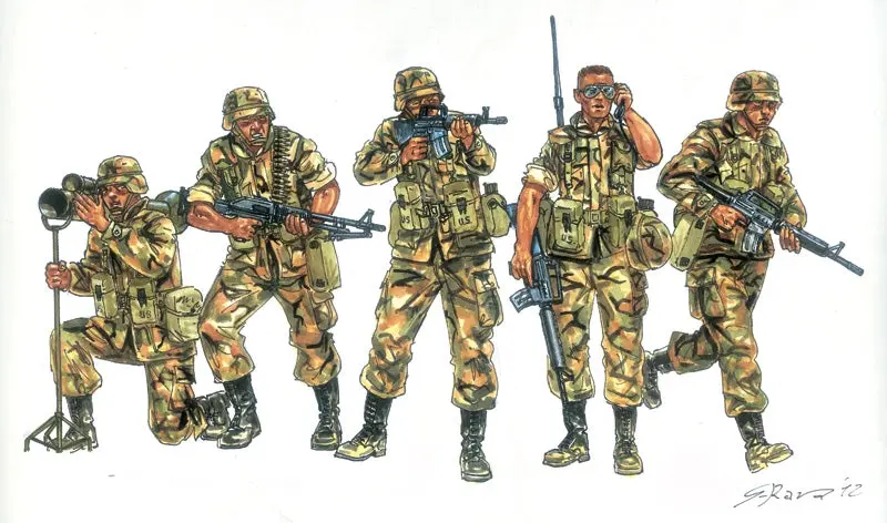 1/72 U.S. Infantry 90s - Hobbies