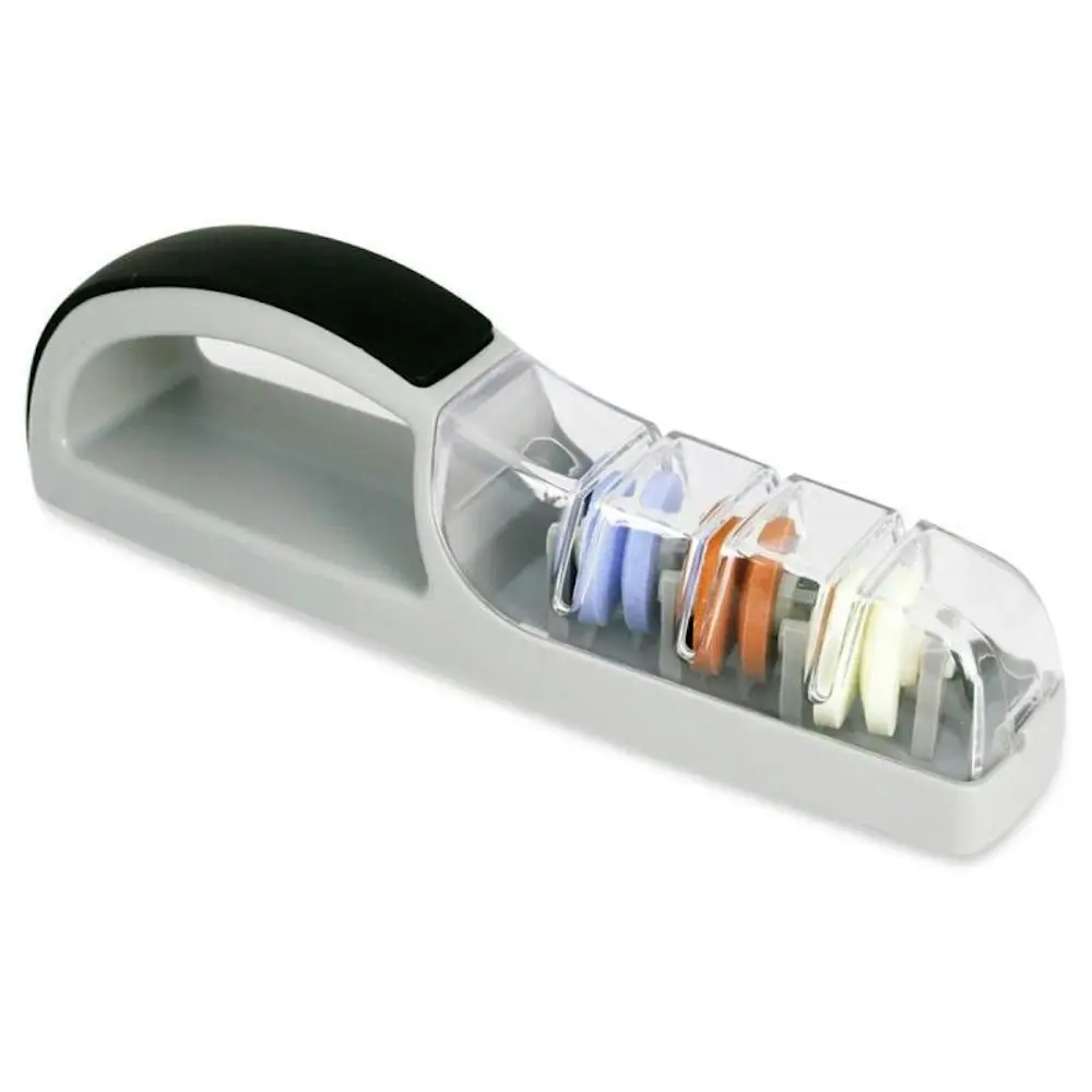 Global Minosharp Plus 3 Stage Ceramic Water Knife Sharpener | Japan - Home & Garden