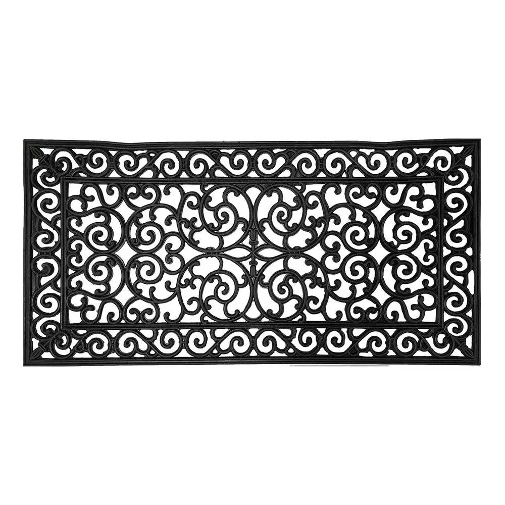 Solemate Rubber Filigree 60x120cm Stylish/Durable Outdoor Front Doormat - Home & Garden