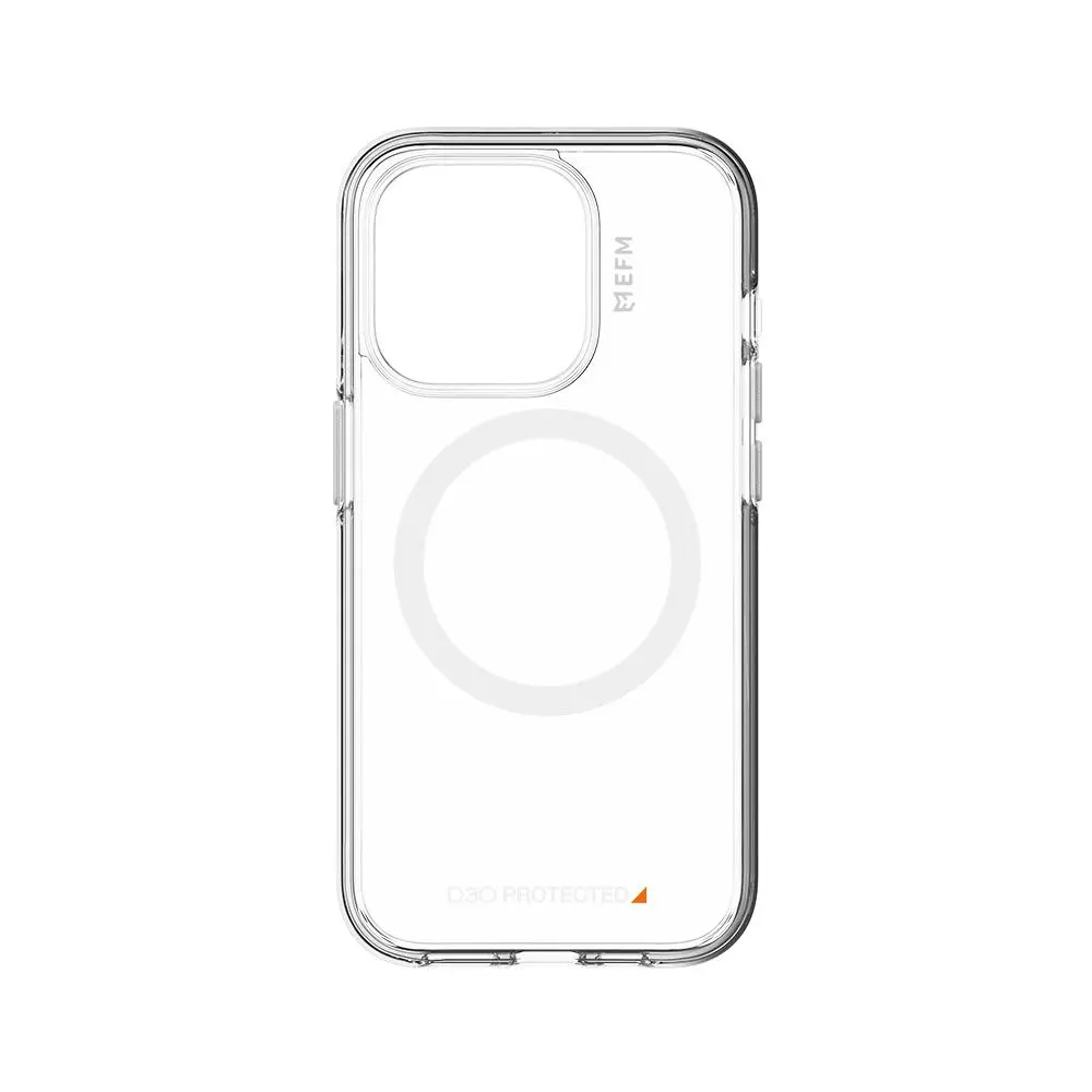 EFM Aspen Phone Case Armour Mobile Cover w/D3O BIO For Apple iPhone 15 Pro Clear - Electronics