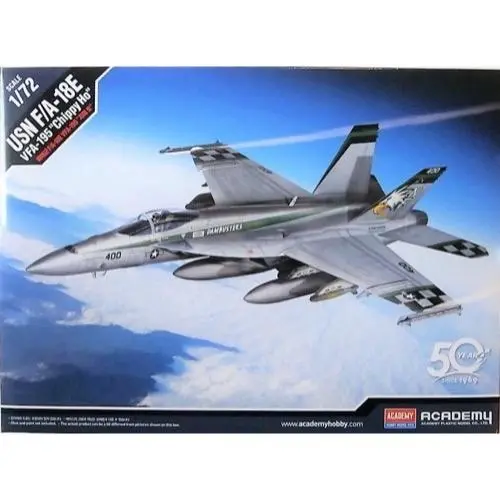 12565 1/72 USN F/A18E VFA195 Chippy Ho Plastic Model Kit - Hobbies
